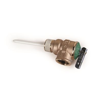 ‎Brass 3/4''X22mm T&amp;P Valve On Hot Water Heater Replacement SABS Tested