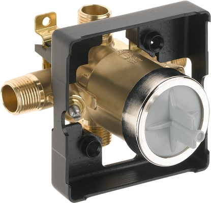 Solid brass R10000-UNWS Shower Rough In Valve 1/2'' NPT With T13420 Tub Faucet Shower Trim Kits And Rp46074 Cartridge